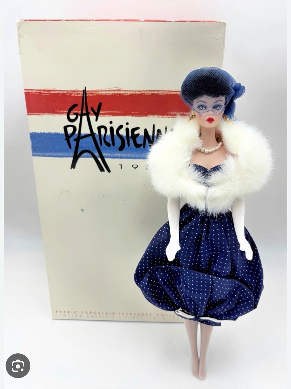 Gay Parisienne Porcelain Barbie Doll